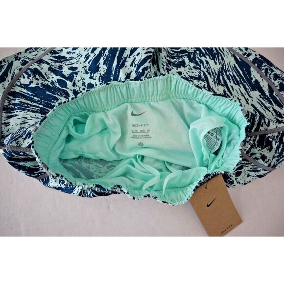 Nike DQ6673-379 Women's Sz XS Turquoise Dri-FIT Icon Clash Tempo Running Shorts - Picture 3 of 7